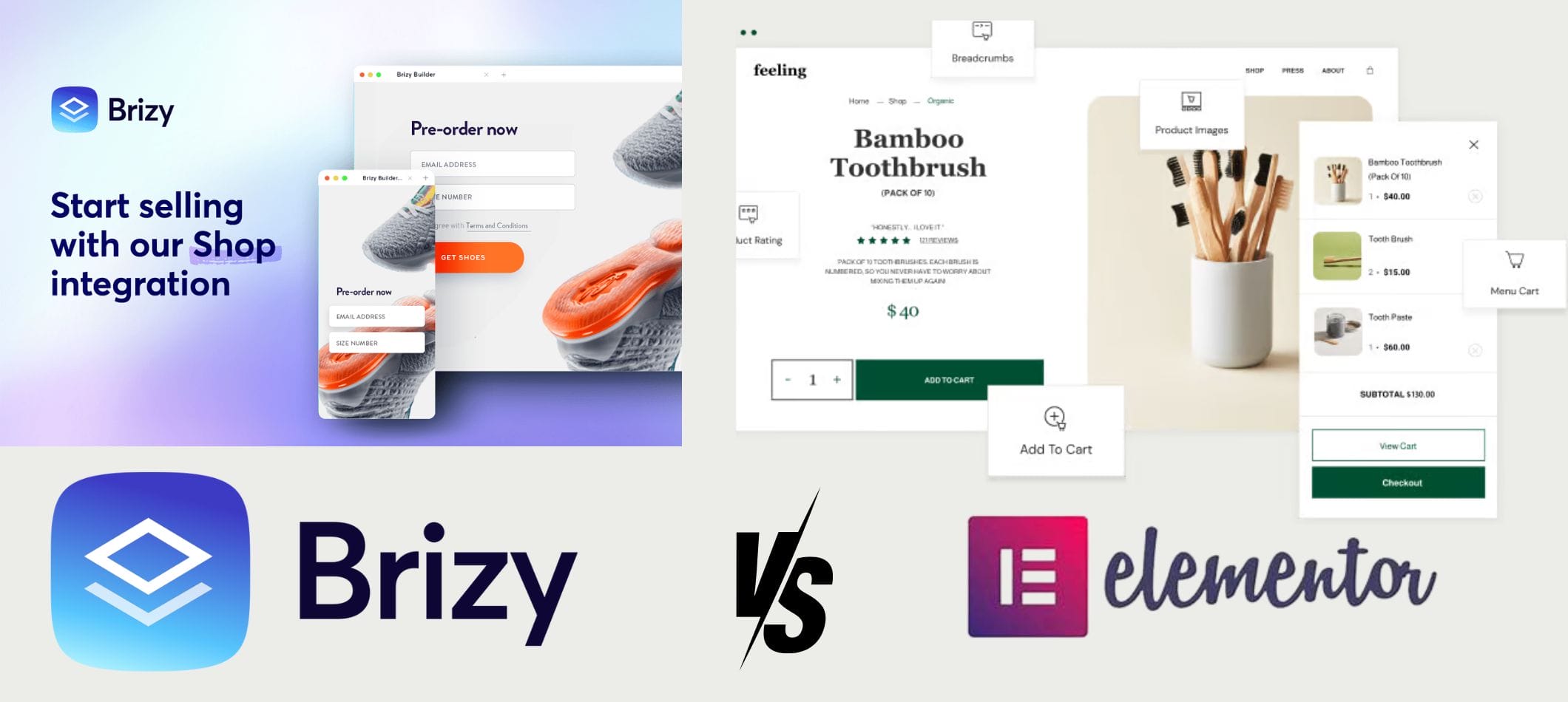 Elementor and Brizy Mobile Responsiveness and Optimization