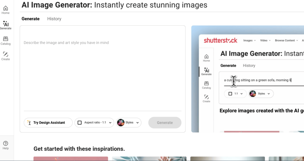 Best stock AI Image Generator