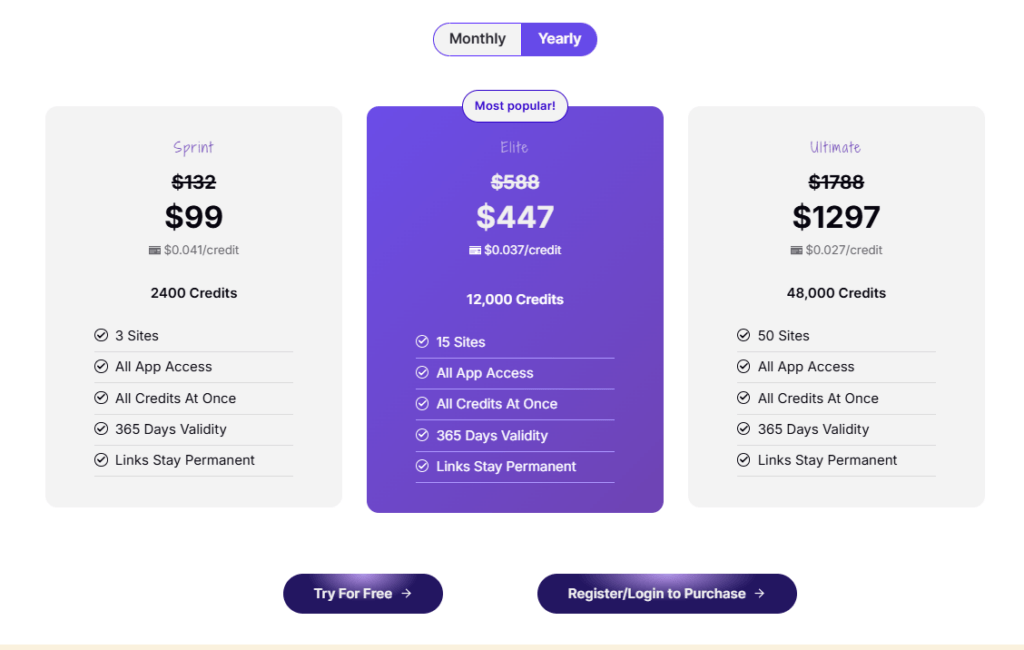 LinkBoss Pricing