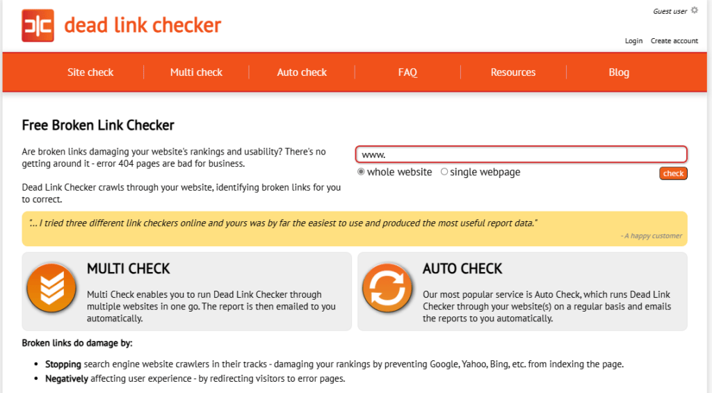  Dead Link Checker