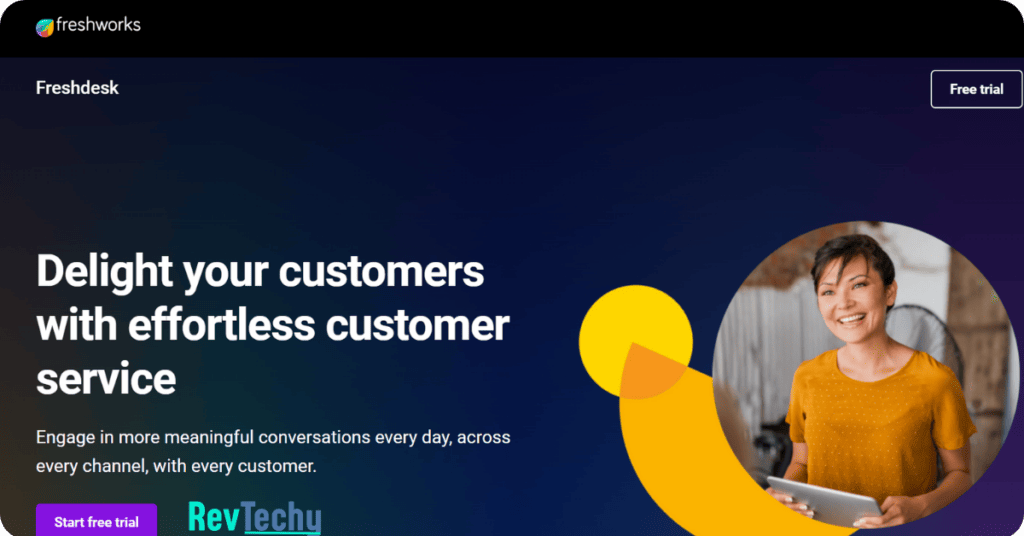 Freshdesk ai customer service 