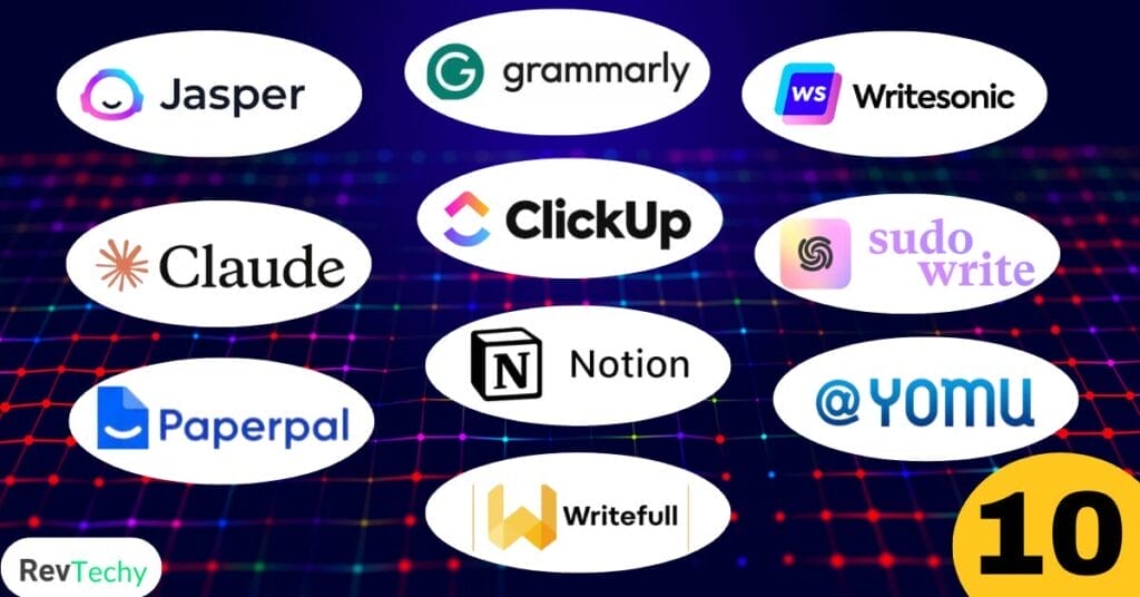 Top 10 AI Writing Tools